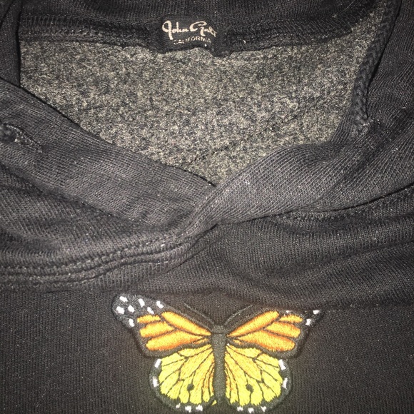 Brandy Melville butterfly hoodie - Picture 3 of 4